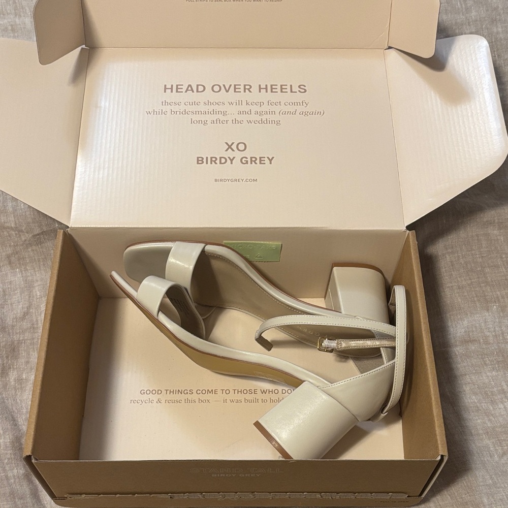 Birdy Grey Natalie Low Chunky Heel